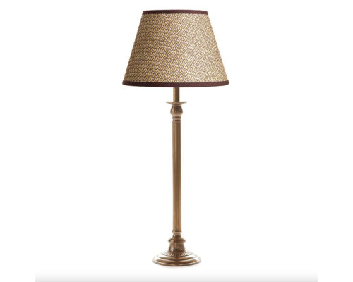 Chelsea Table Lamp Antique Brass Without Shade