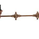 Swing S Wall Lamp Antique Brass