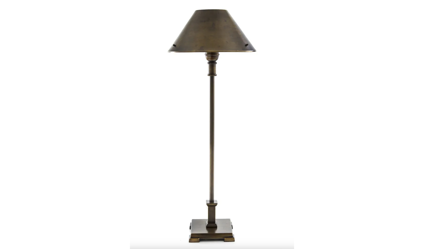 MP50833-1-6 Bruxelles Table Lamp Antique Silver without Shade - Image 1