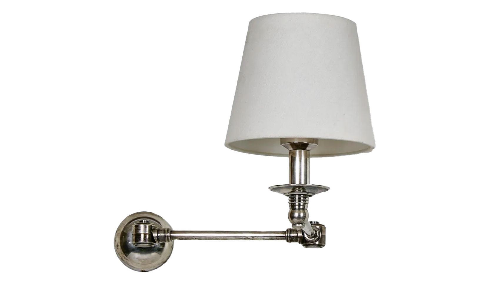 MP57060-1-10 Portland Wall Lamp Antique Silver without Shade - Image 1