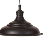 Ducasse Hanging Lamp  Medium Matt Black