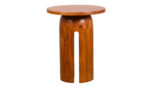 Wooden Round Side Table