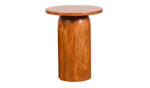 Wooden Round Side Table - Image 2
