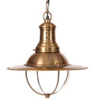 Wellington Hanging Lamp Antique Brass