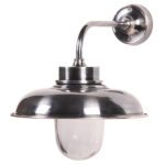 Danube Wall Lamp Antique Silver