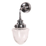 Tugela Wall Lamp Antique Silver