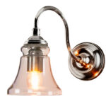 Plaza Wall Lamp Antique Silver