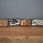 Leather Coin Multi Color Prints