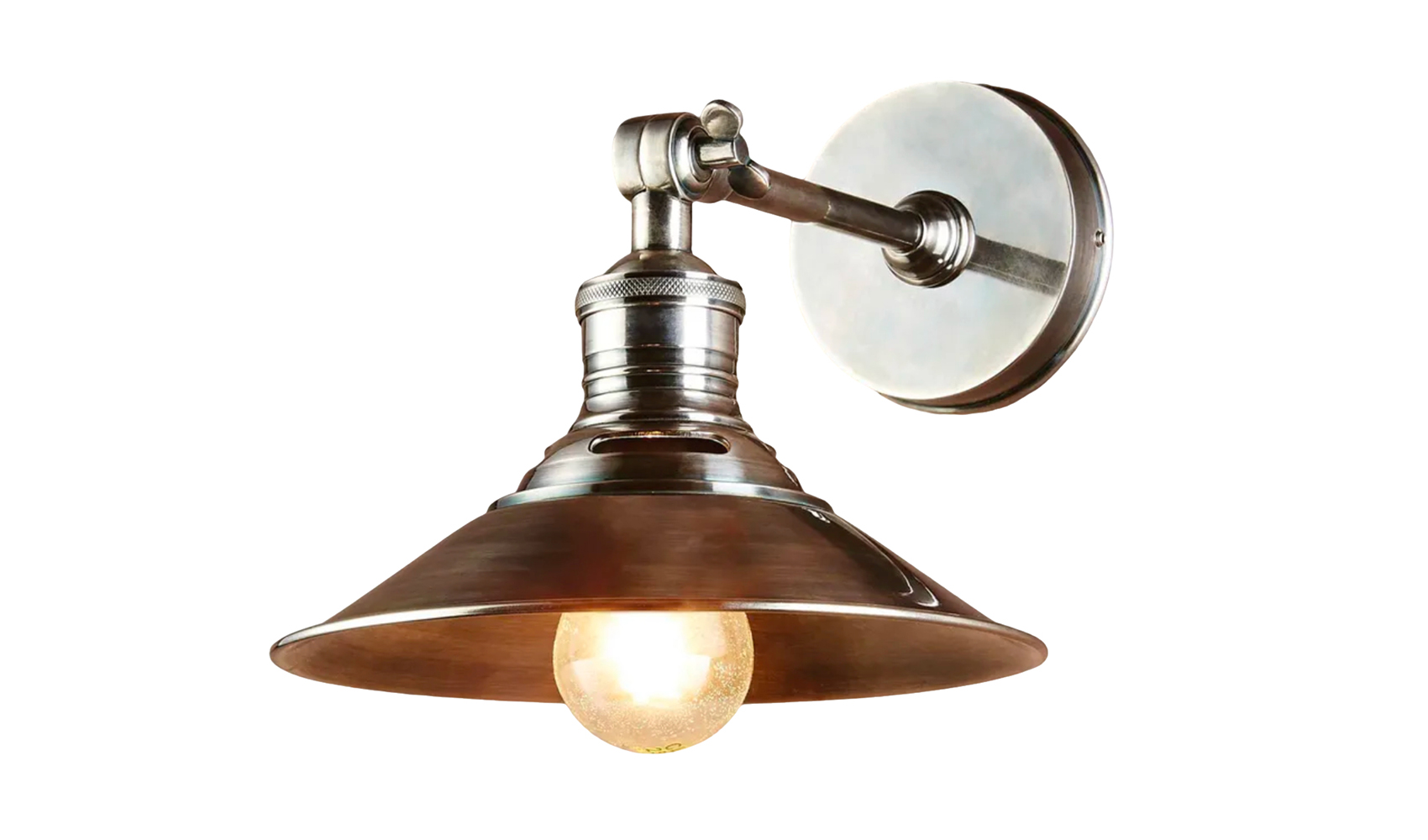 MP59922-1-10 Kensington Wall Lamp Antique Silver - Image 1