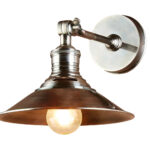 Kensington Wall Lamp Antique Silver