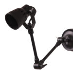 Indigo Swing Wall Lamp Matt Black