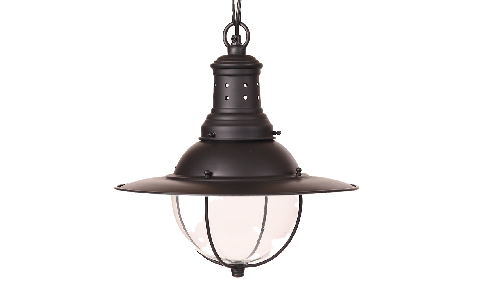MP31523-1-3 Wellington Hanging Lamp Matt Black - Image 1